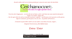 Desktop Screenshot of cerchiamoci.net